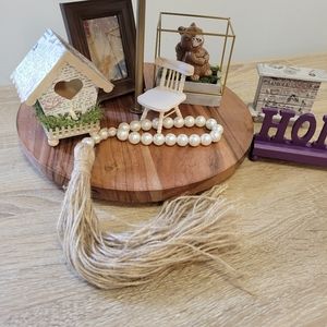 Rae Dunn inspired door Garland Spring